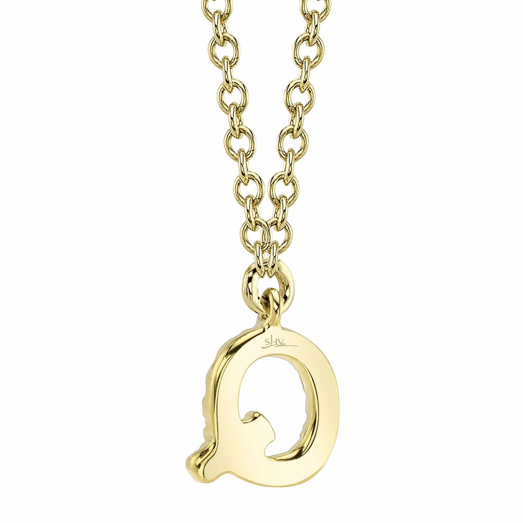 Shy Creation 0.05Ct Diamond Necklace - Initial Q SC55007904-Q