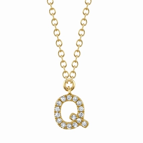 Shy Creation 0.05Ct Diamond Necklace - Initial Q SC55007904-Q