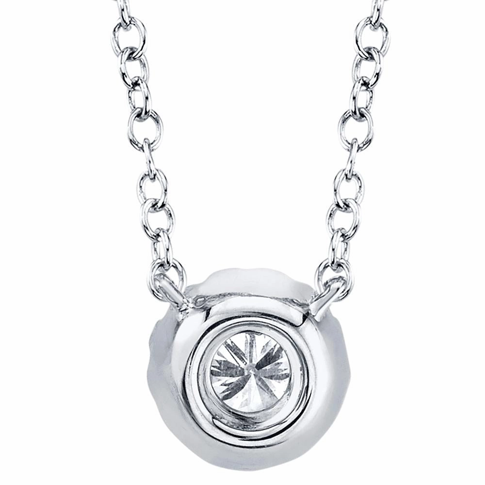 Shy Creation 0.14Ct Diamond Necklace SC55002695