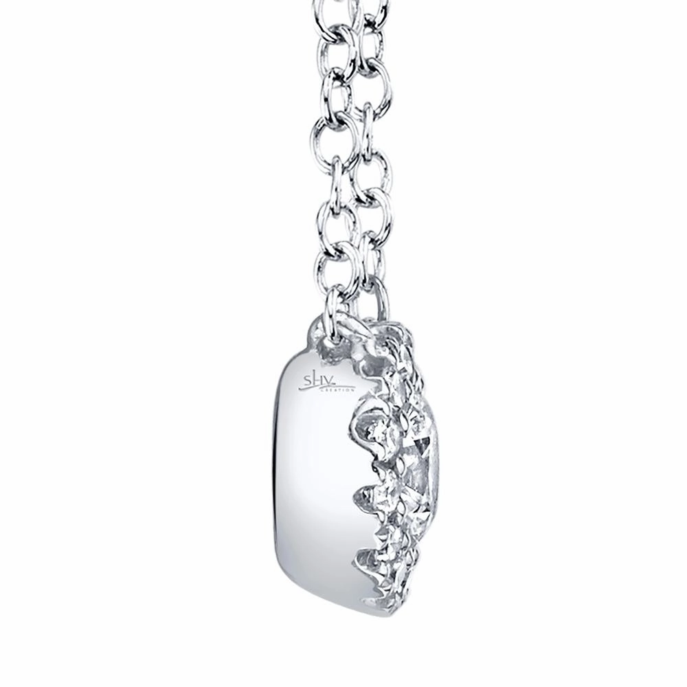 Shy Creation 0.14Ct Diamond Necklace SC55002695