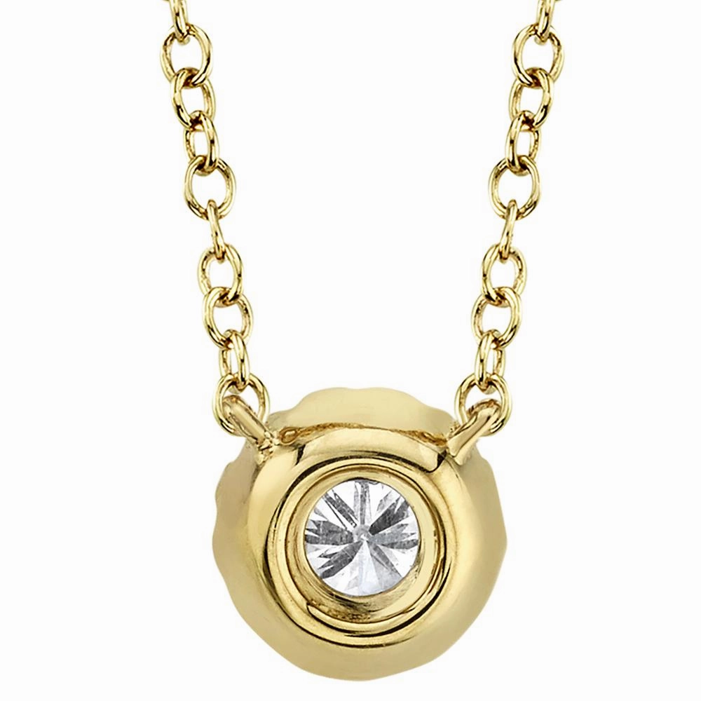 Shy Creation 0.14Ct Diamond Necklace SC55002696