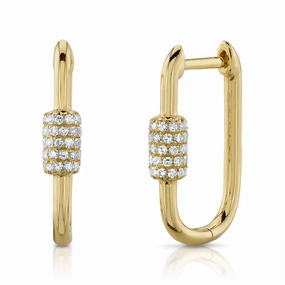 Shy Creation 0.24Ct Diamond Earring SC55023191