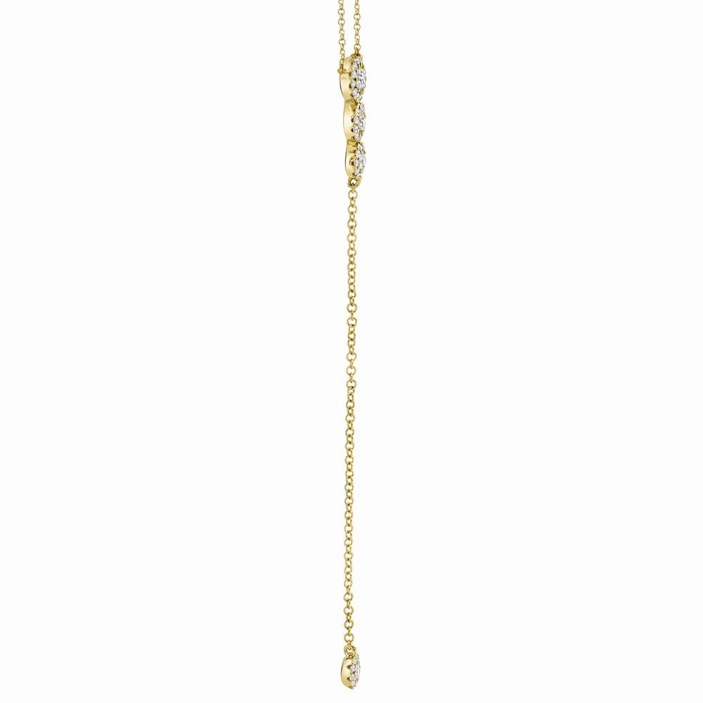 Shy Creation 0.29Ct Diamond Lariat Necklace SC55002607