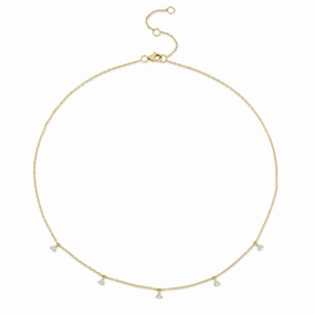 Shy Creation 0.30Ct Diamond Necklace SC55006337