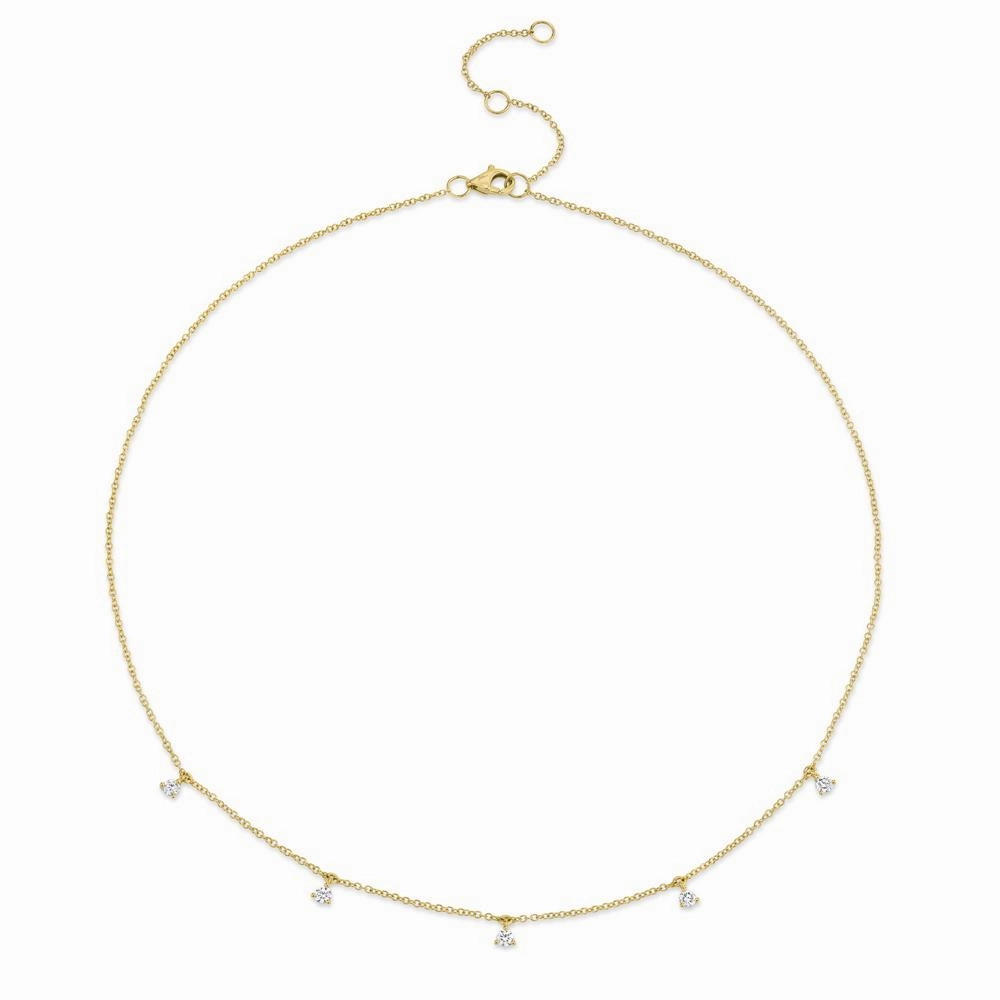 Shy Creation 0.30Ct Diamond Necklace SC55006337