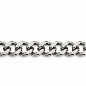 Stainless Steel 13.75mm 8.5in Curb Chain