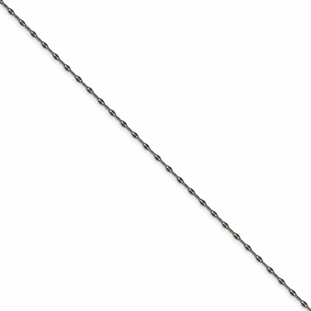 Stainless Steel 2.50mm Oxidized Fancy Chain | SRN1609