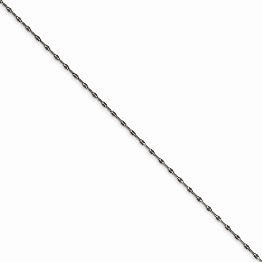 Stainless Steel 2.50mm Oxidized Fancy Chain | SRN1609