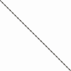 Stainless Steel 2.50mm Oxidized Fancy Chain | SRN1609