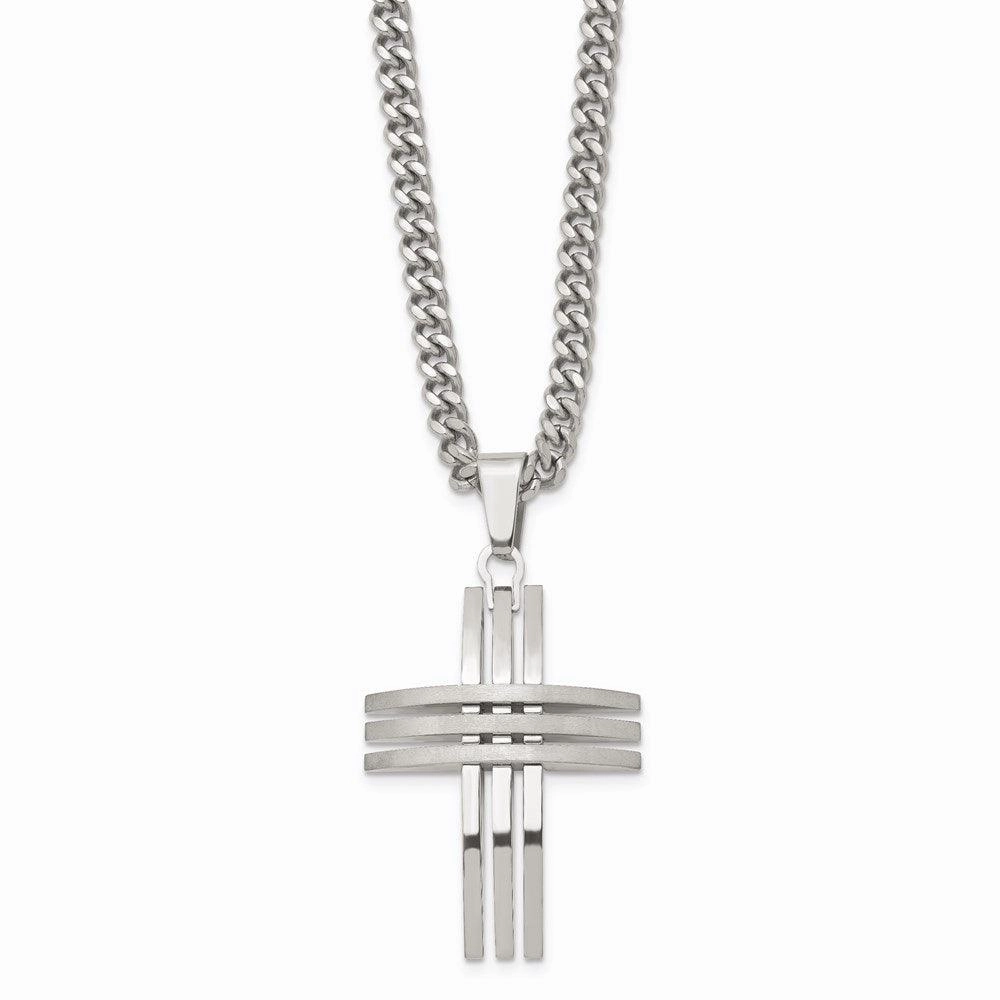 Stainless Steel Cross Necklace