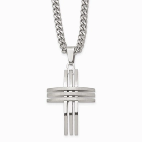 Stainless Steel Cross Necklace