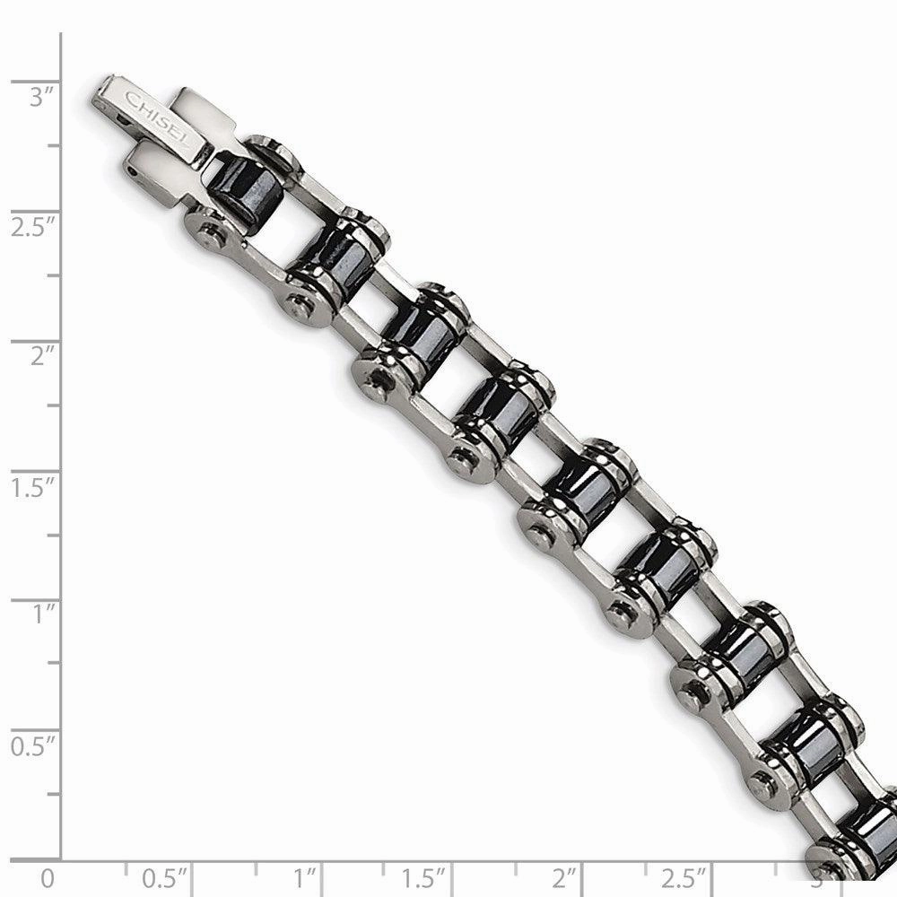 Stainless Steel Magnetic Links 8.5in Bracelet