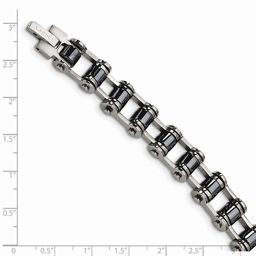 Stainless Steel Magnetic Links 8.5in Bracelet