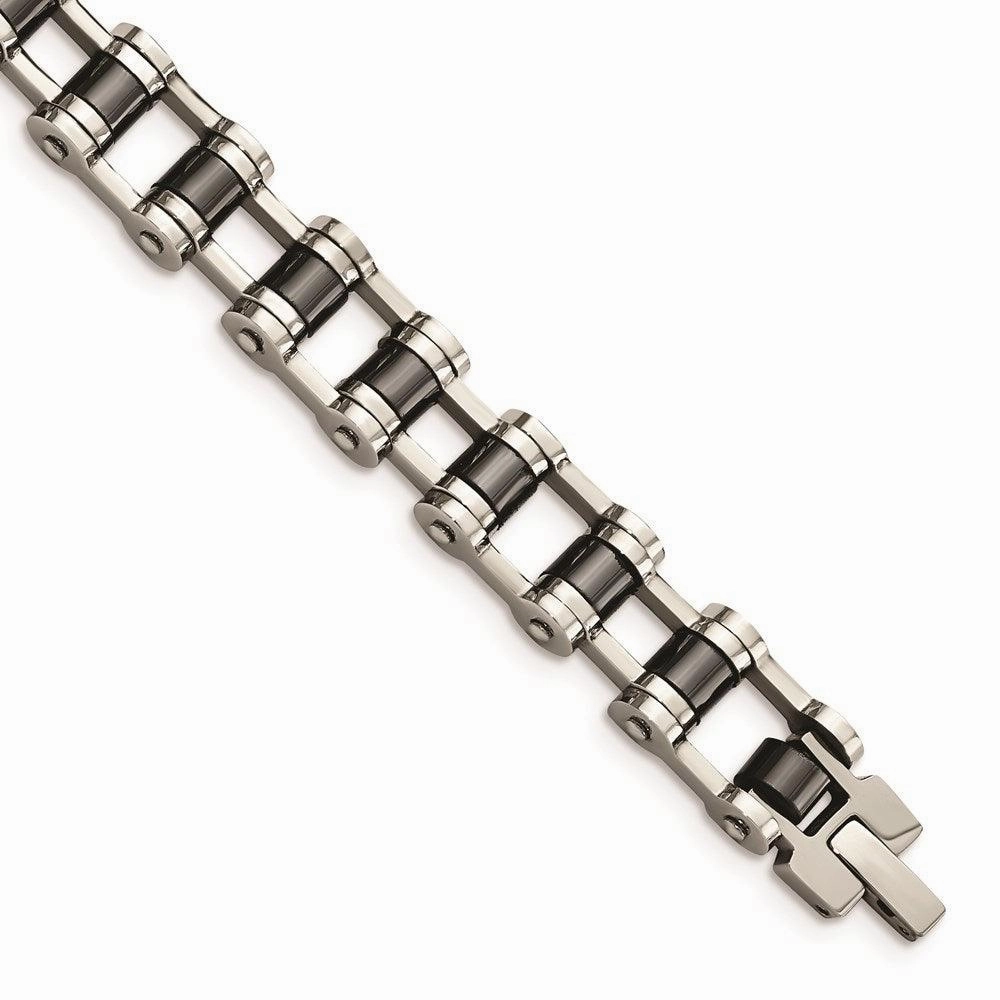 Stainless Steel Magnetic Links 8.5in Bracelet