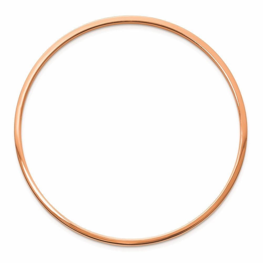 Stainless Steel Pink IP-plated Bangle