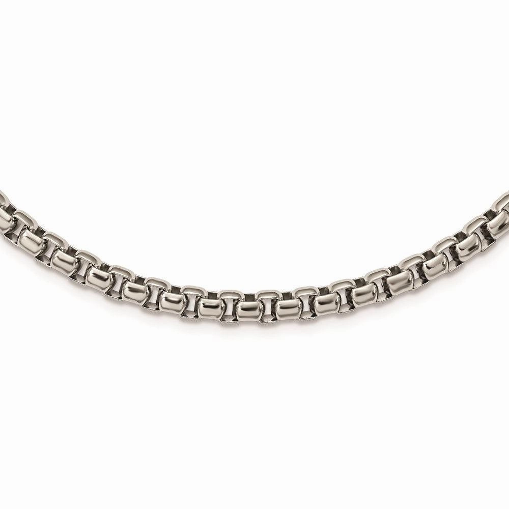 Stainless Steel Polished 24in Necklace