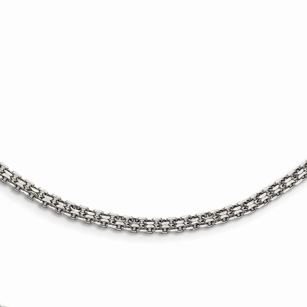 Stainless Steel Polished 3.10mm Bismark Chain | SRN1885
