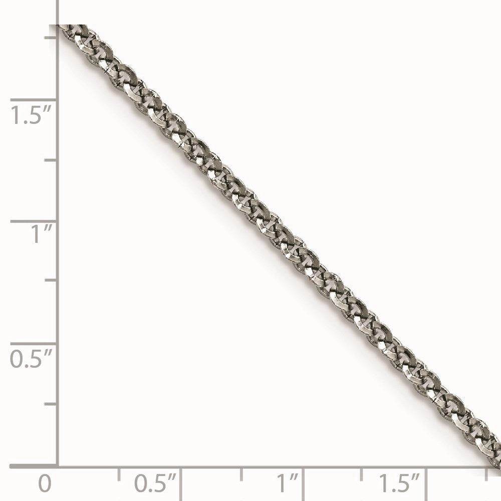 Stainless Steel Polished 3.20mm Rolo Chain | SRN1884