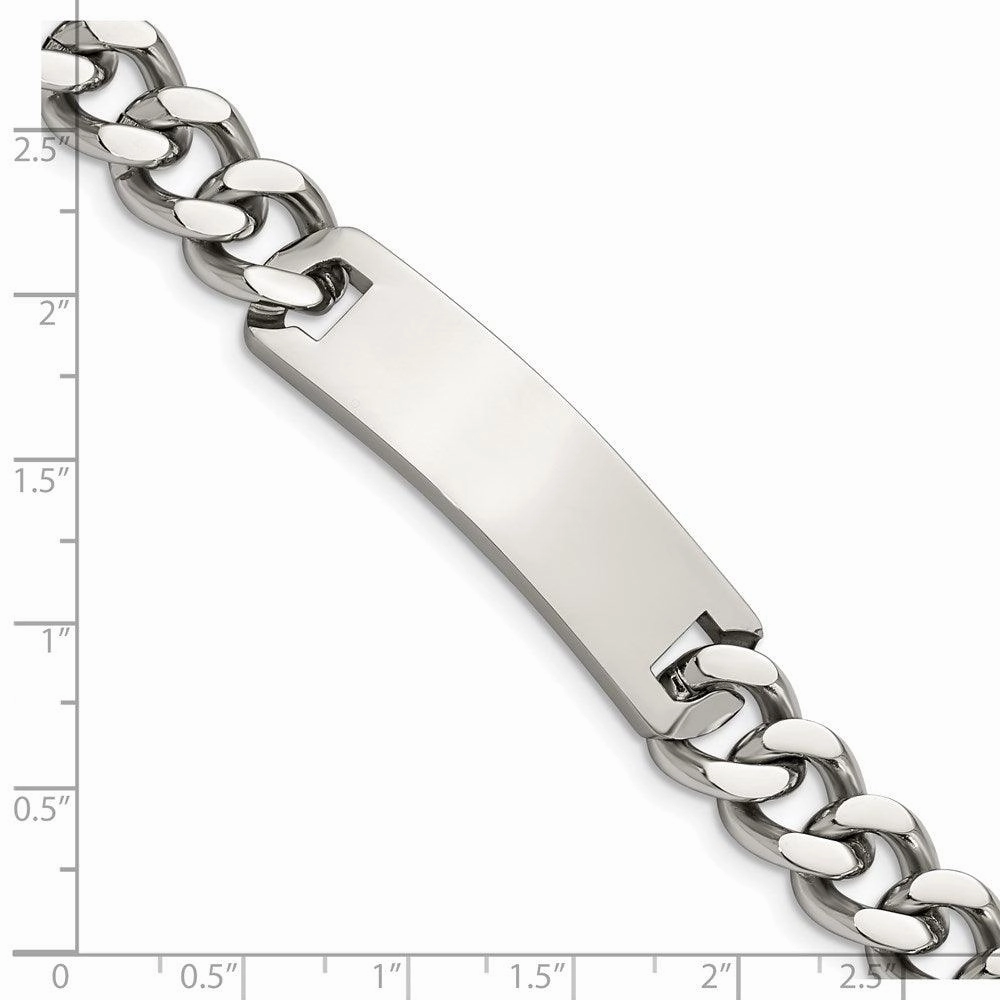 Stainless Steel Polished 7.75 inch ID Bracelet