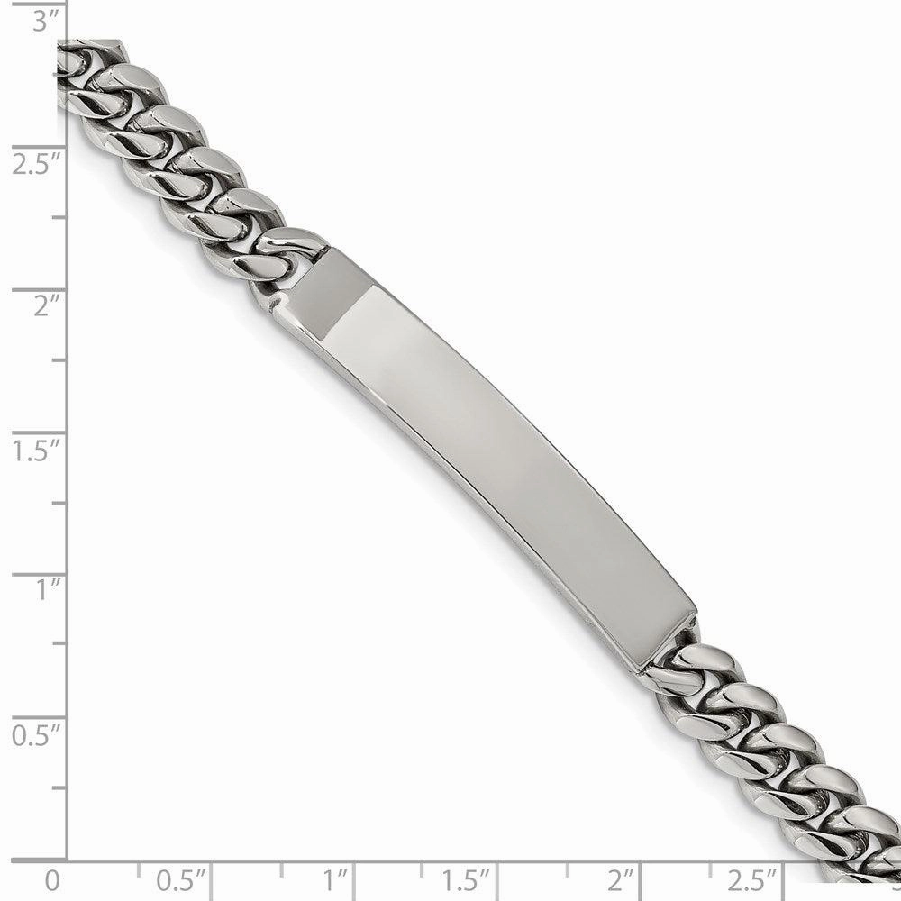 Stainless Steel Polished 8.25in ID Bracelet