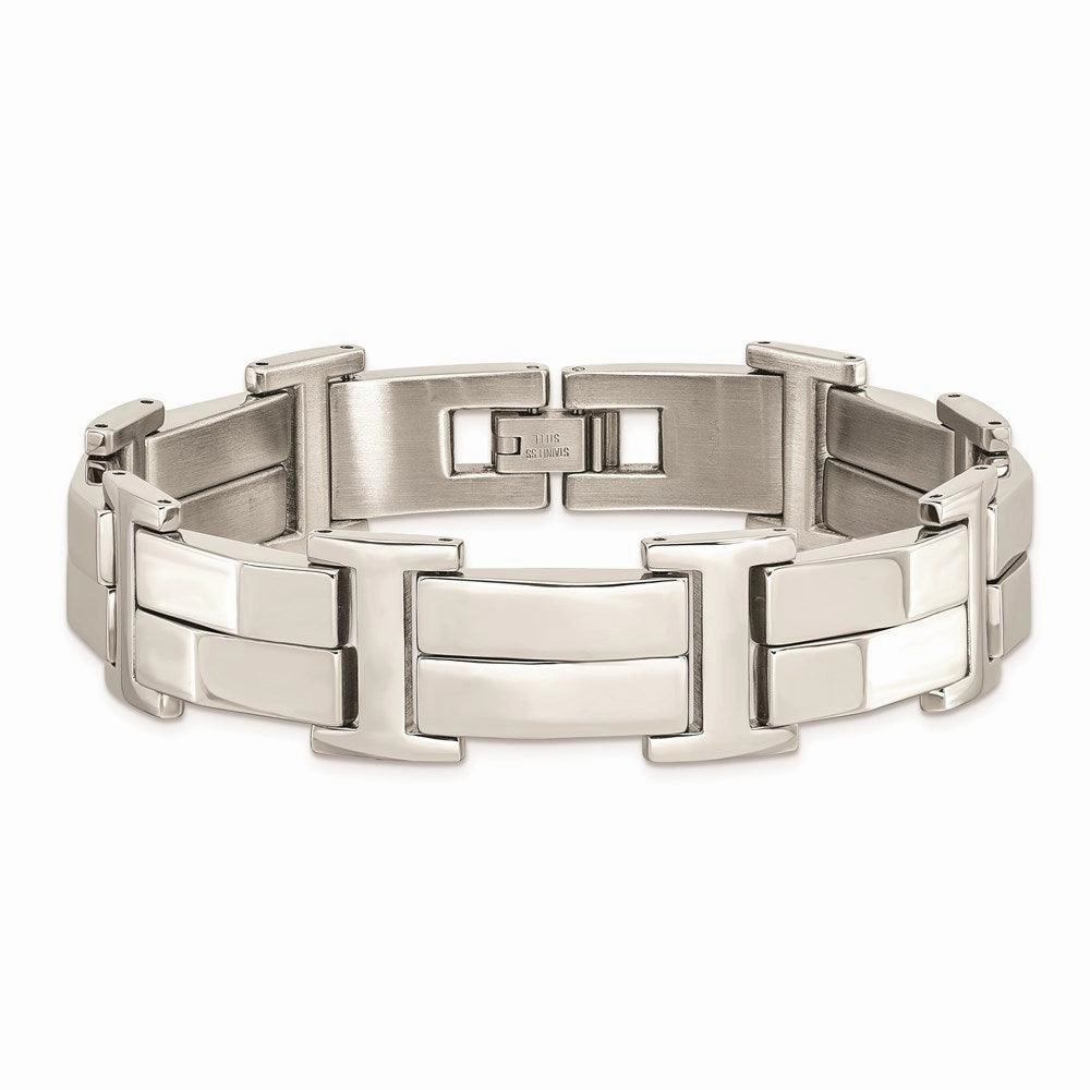 Stainless Steel Polished 8.5 in Bracelet