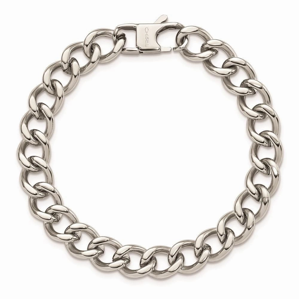 Stainless Steel Polished 8.5in Bracelet