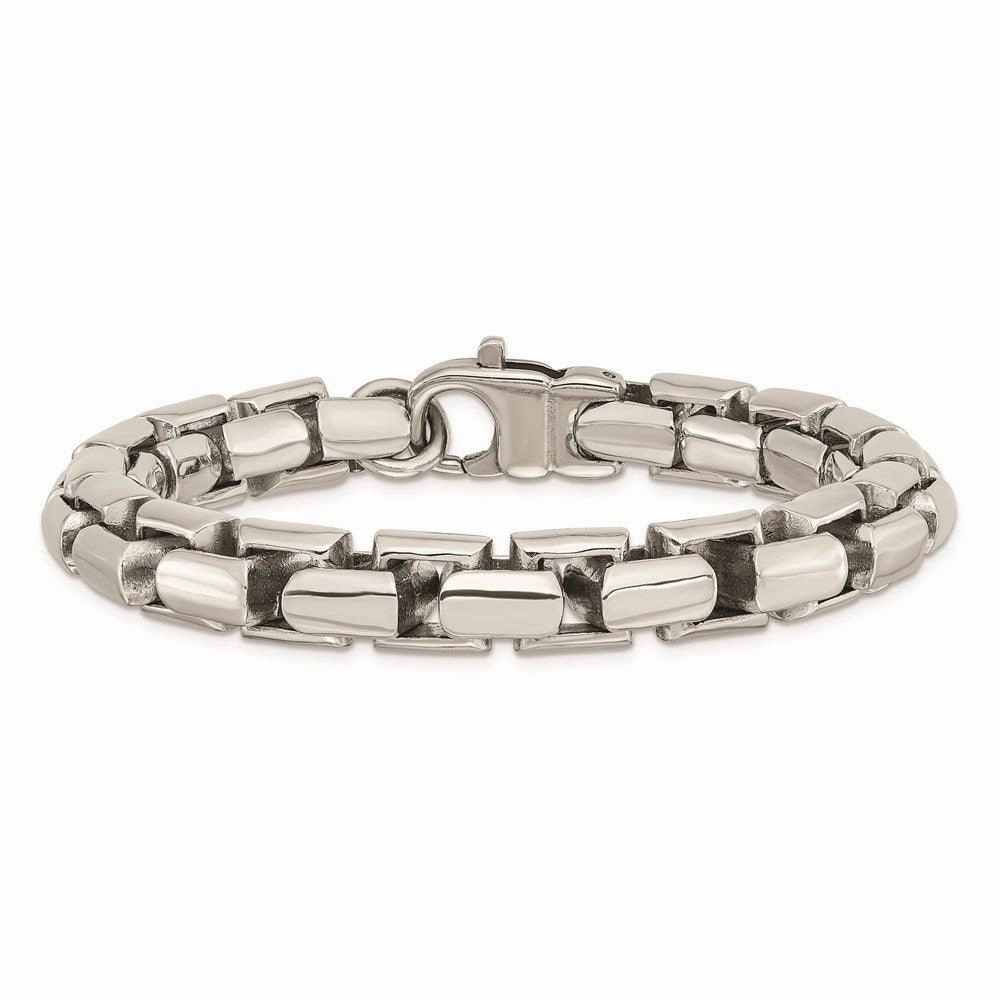 Stainless Steel Polished 8.5in Bracelet