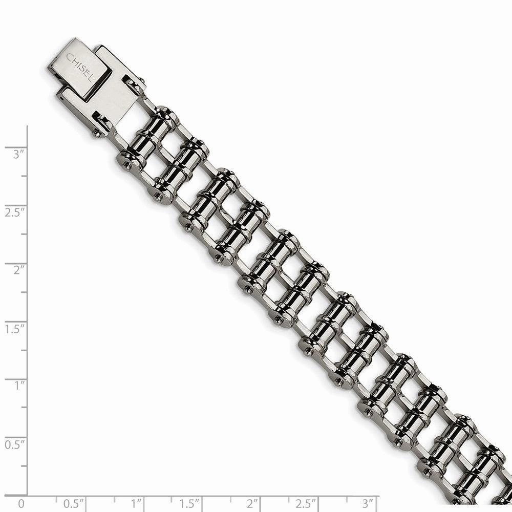 Stainless Steel Polished 8.5in Bracelet