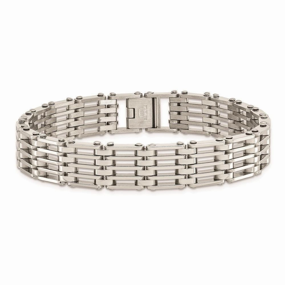 Stainless Steel Polished 8.5in Bracelet