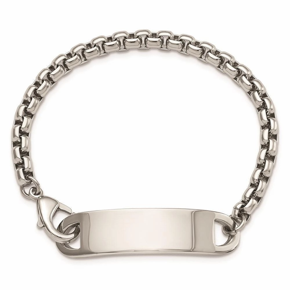 Stainless Steel Polished 8.75in ID Bracelet