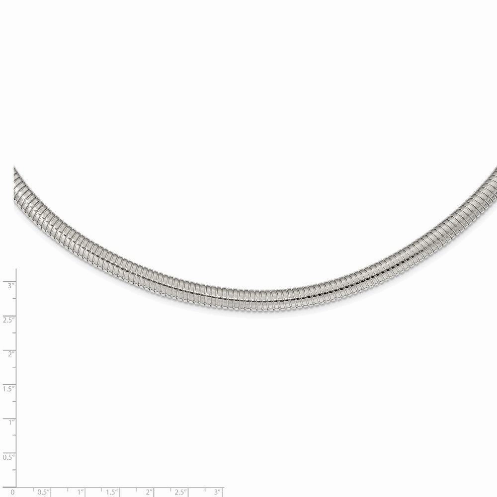 Stainless Steel Polished 8mm 18in Necklace