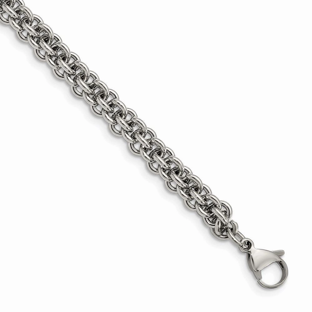 Stainless Steel Polished 9in Bracelet