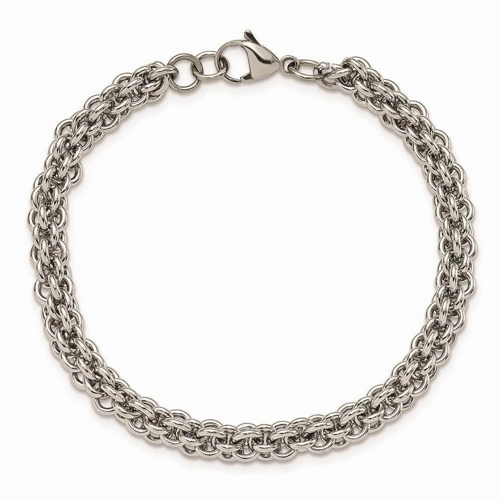 Stainless Steel Polished 9in Bracelet