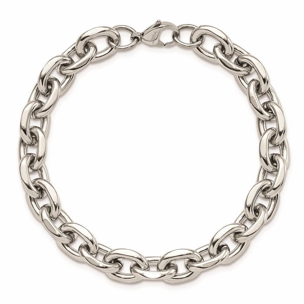 Stainless Steel Polished 9in Bracelet