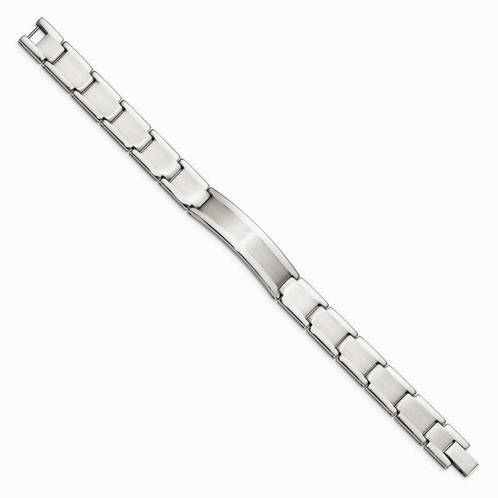 Stainless Steel Polished and Brushed ID 8.25in Bracelet