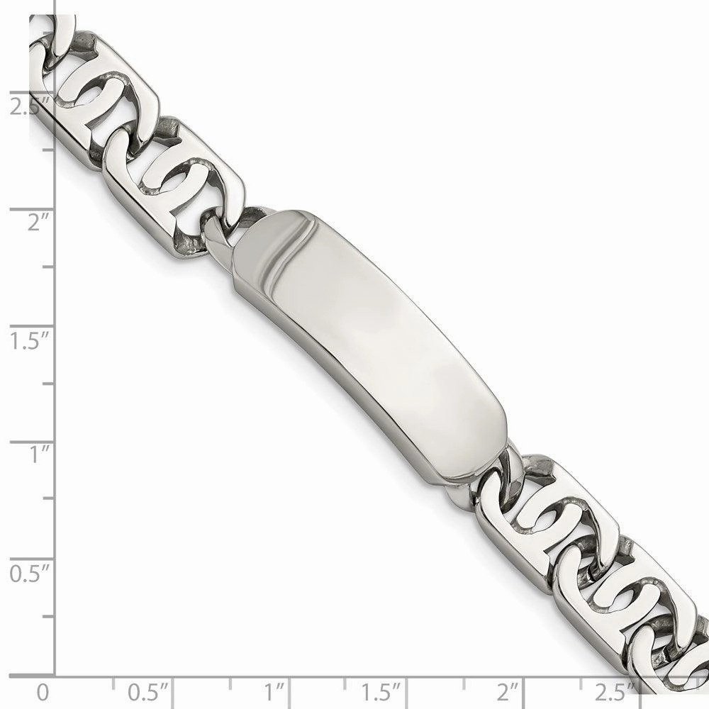 Stainless Steel Polished ID 8.75in Bracelet