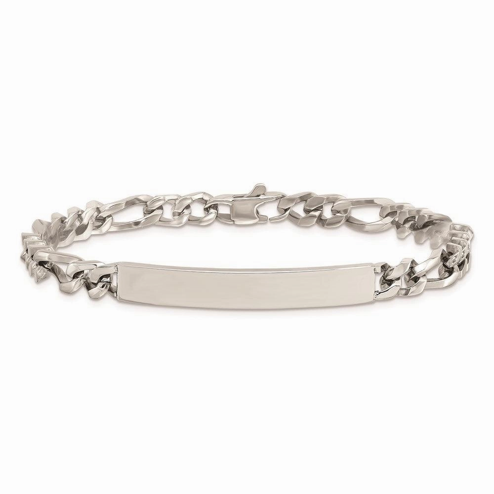 Stainless Steel Polished ID Bracelet