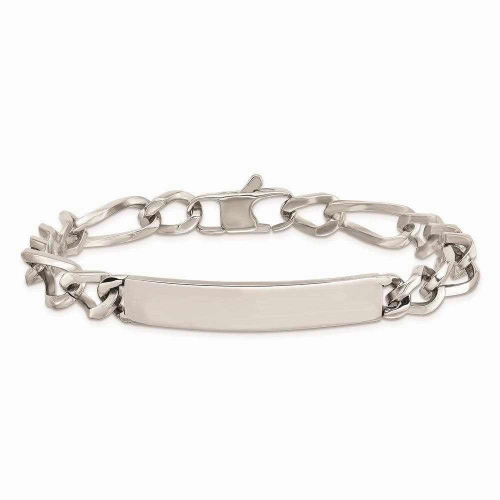 Stainless Steel Polished ID Bracelet