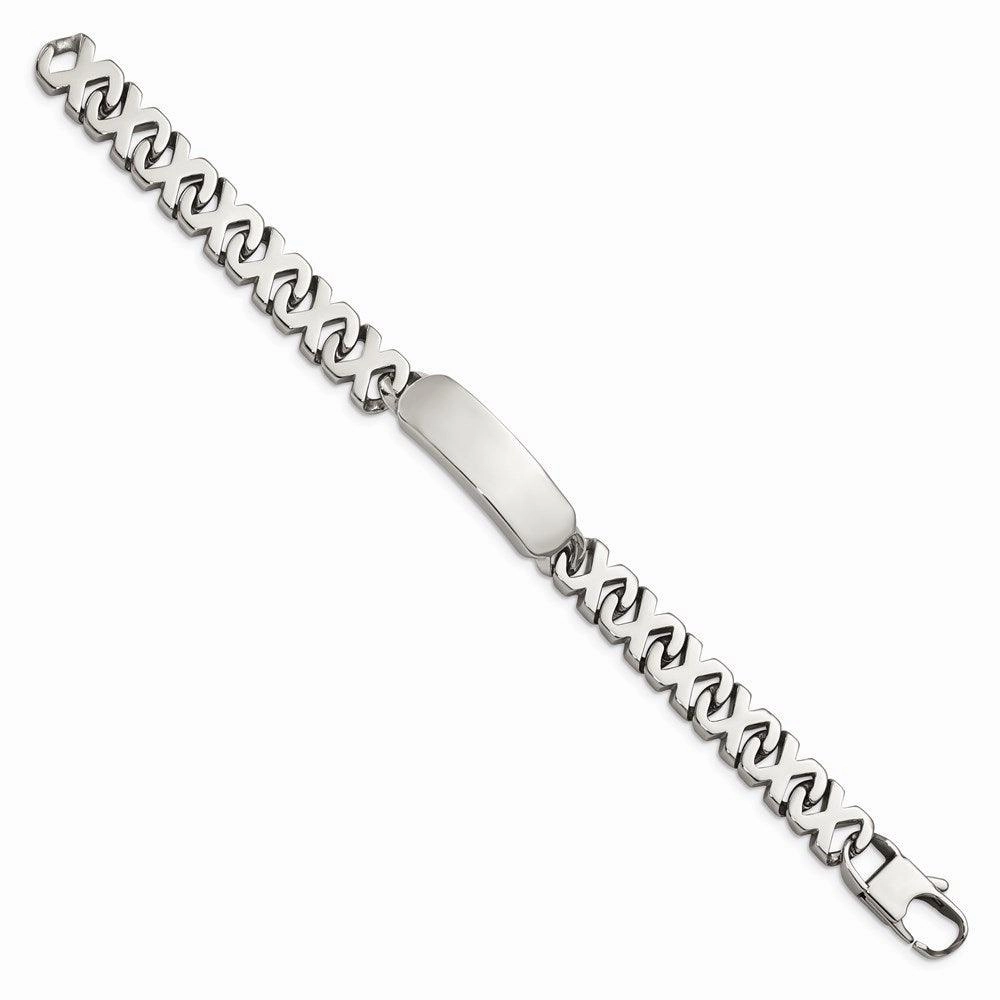 Stainless Steel Polished ID Bracelet