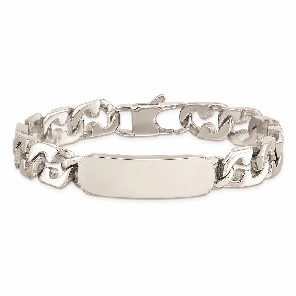 Stainless Steel Polished ID Bracelet
