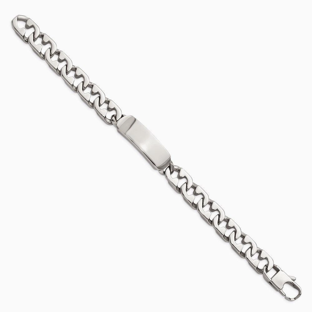 Stainless Steel Polished ID Bracelet
