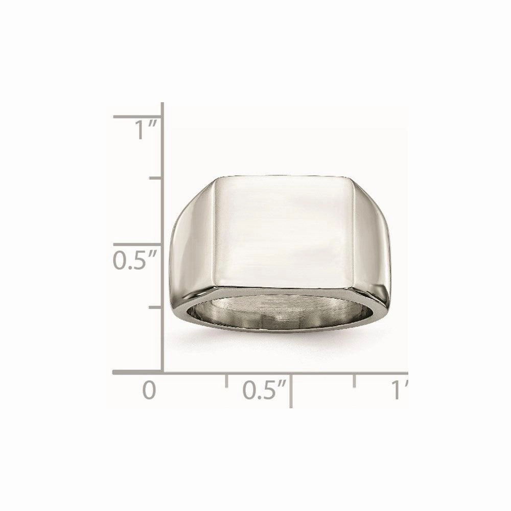 Stainless Steel Polished Ring