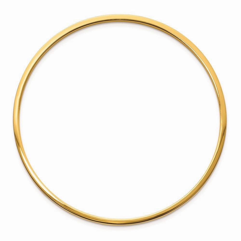 Stainless Steel Yellow IP Plated Bangle