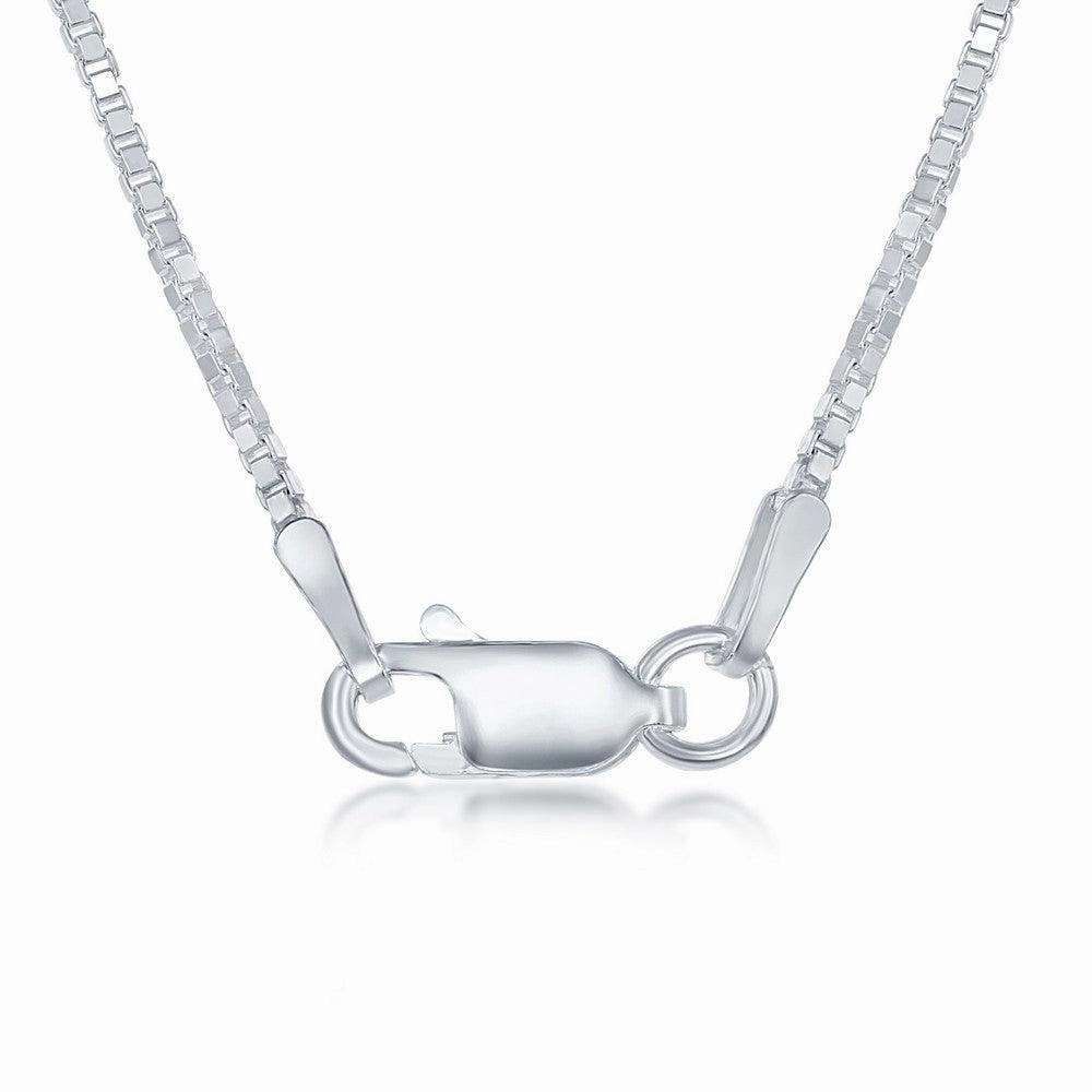 Sterling Silver 1.2mm Box Chain, 30"
