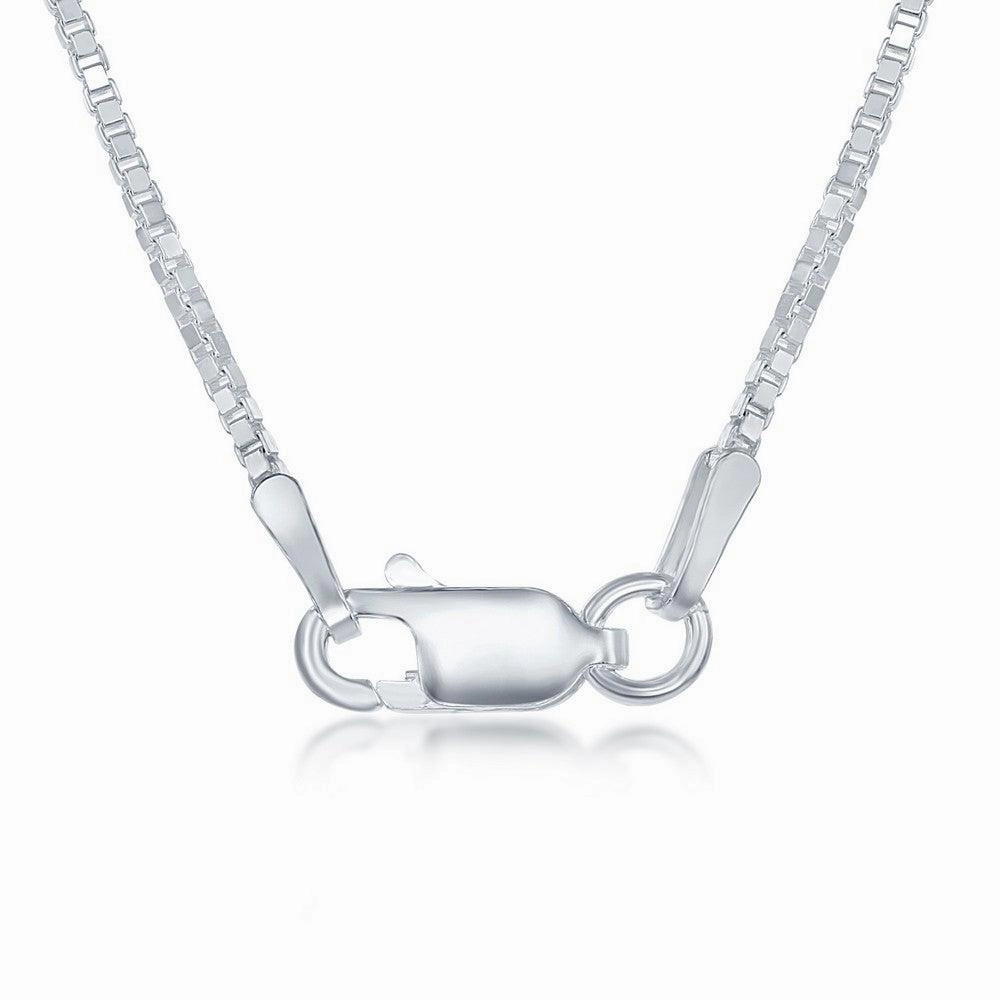Sterling Silver 1.2mm Box Chain, 30"