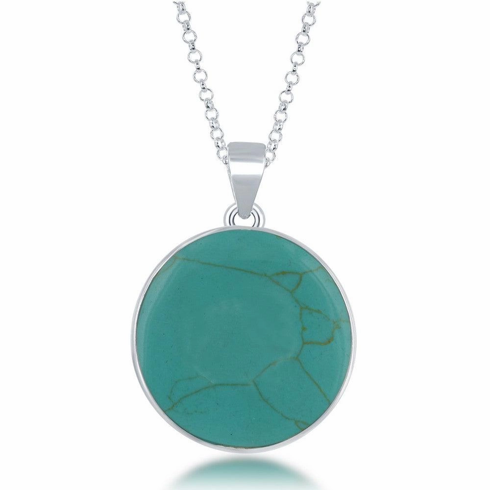 Sterling Silver Round Tree of Life Pendant Chain