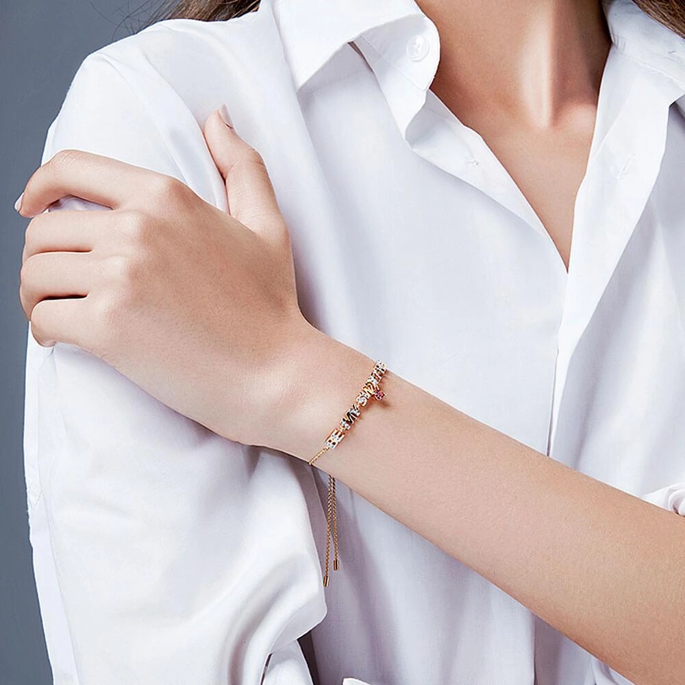 Swarovski Women's Bracelet - Melt Your Heart Yellow Gold Plated | 5446015
