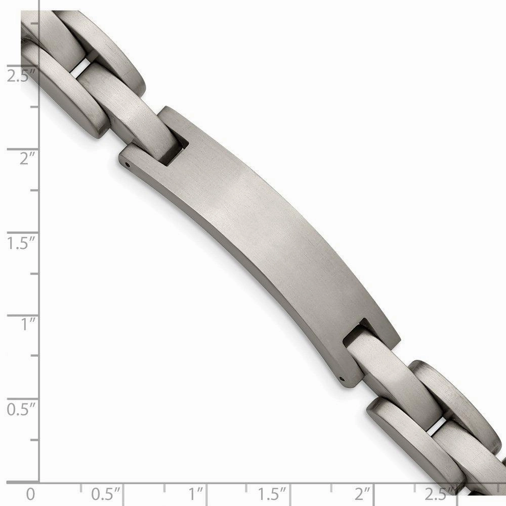 Titanium Brushed ID 8.75in Bracelet