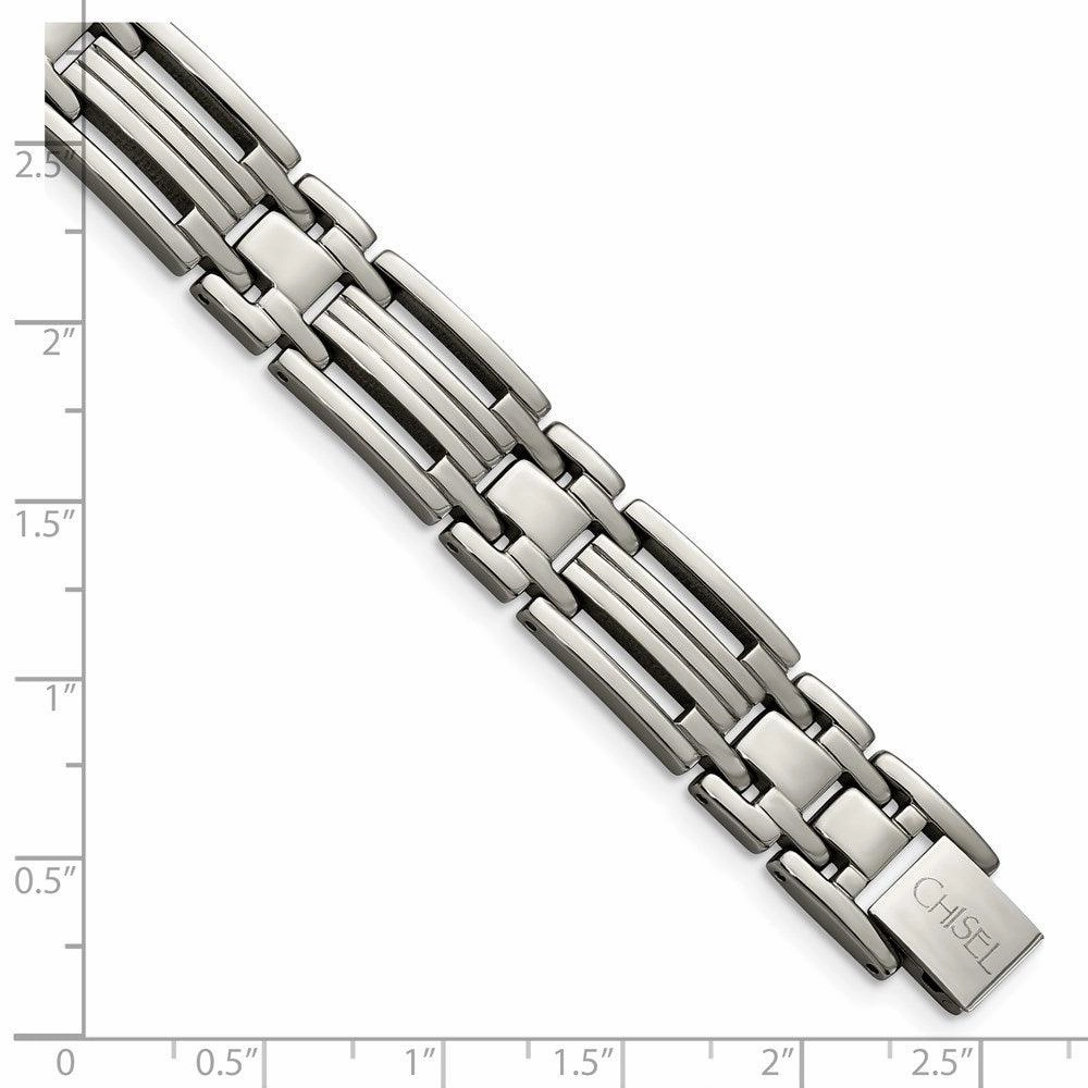 Titanium Polished 8.5in Bracelet
