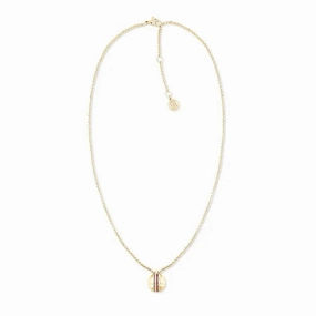 Tommy Hilfiger Gold Plated Orb Ladies Necklace 2780492
